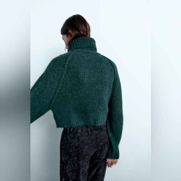 ZARA BASIC COZY KNIT SWEATER - Picture 4 of 8